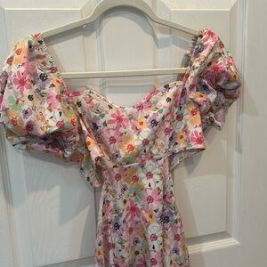 Women’s floral dress